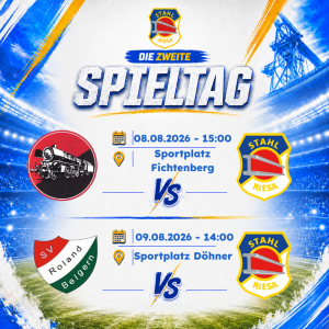 Zwei Testspiele am Wochenende für unsere Zweite